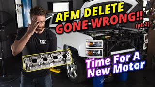 DOD  AFM Delete Gone WRONG Part 2 Getting a New Engine  Chevy Silverado 53L [upl. by Lrem]