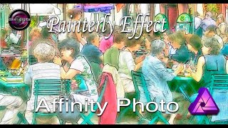 Painted Effect Affinity Photo [upl. by Winebaum760]