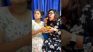 Fried chicken challenge cheydham bigiluuu🔥ishqyouall swv telugu funny comedy shorts youtube [upl. by Nosnek]