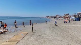 Santa Pola  Costa Blanca  Restaurants  Gran Playa  Beach  Spain [upl. by Avrenim171]