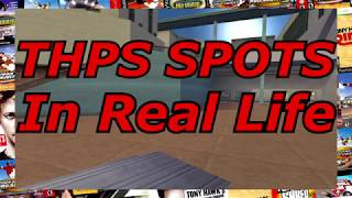 THPS Spots In Real Life  Comparison Video [upl. by Rochus949]