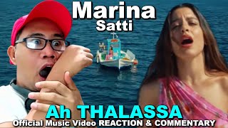 Marina Satti  Ah THALASSA Official Music Video REACTION [upl. by Ushijima]