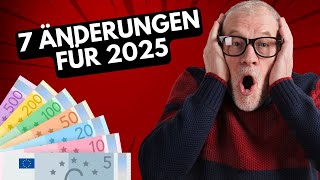 Neue Rentenregelungen für Arbeitnehmer und Rentner ab 2025 [upl. by Thamos]