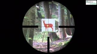 Meopta MeoStar R1 312x56 RD reticle 4C  Reticle Subtensions [upl. by Erdah932]