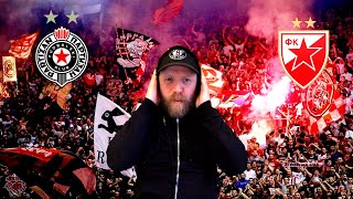 Basketballs Wildest Fans Serbias Partizan amp Red Star Belgrade Serbian Ultras Reaction Video [upl. by Hedelman]