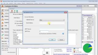 Configuring Sage 50 to Work With a Webmail Account [upl. by Chiang585]