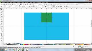 Como alinhar e centralizar de forma automática no corel draw [upl. by Garett]