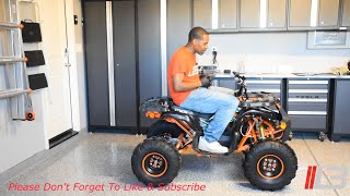 New Venom Motorsports Brushless 2019 1500W Electric EGrizzly Quad ATV Unboxing Setup amp Surprise [upl. by Adnuhsor388]