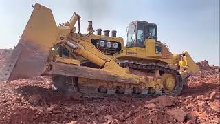 KOMATSU D575A SUPER DOZER [upl. by Lebana]