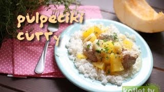 Pulpeciki curry z dynią  KotletTV [upl. by Gardel35]