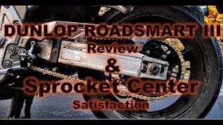 The Truth about the Dunlop Roadsmart 3  Review  and Sprocket Center [upl. by Viglione]