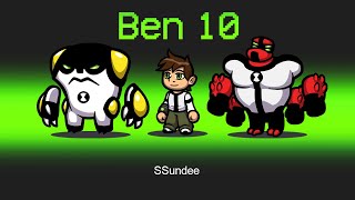 BEN 10 Imposter Mod in Among Us [upl. by Ttehr]