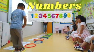 Teaching Numbers  ESL Games for kids [upl. by Elfrida]