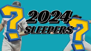 First and Inches 2024 Fantasy Baseball Sleepers [upl. by Reaht]