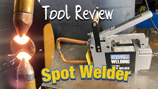 220V Spot Welder Review Harbor Freight Pro Point [upl. by Hunsinger]