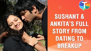 Sushant Singh Rajput and Ankita Lokhandes FULL story from their dating livein to breakup [upl. by Griffiths]