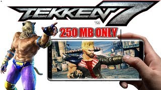 How To Download Tekken 7 Full Hd Game On Android  Only 250 Mb  HINDI 2018 [upl. by Leamiba]