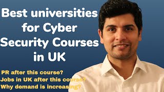 Top 5 universities for Cyber security courses in UK Cyber Security Jobs [upl. by Florry344]