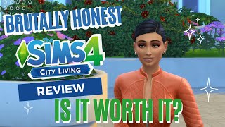 Is City Living Worth It My brutally honest review of the sims 4 city living pack [upl. by Fachini]