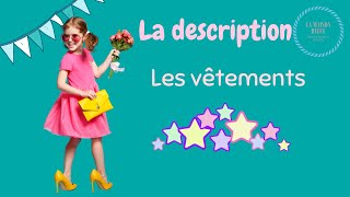 French for kids Les vêtements vocabulaire [upl. by Adalai]