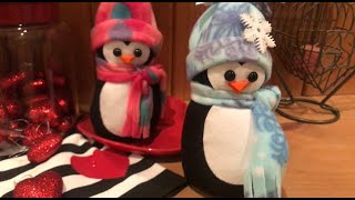 How to make an adorable winter penguin in just 15 minutes [upl. by Gothurd198]