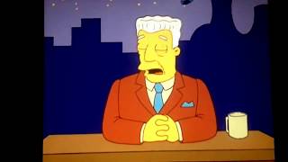 Kent Brockman Swears  The Simpsons [upl. by Gnahk]