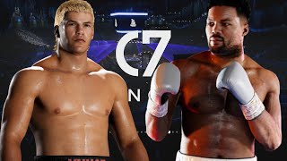 Tommy Morrison vs Joe Joyce  Undisputed Boxing Game Early Access ESBC [upl. by Nivets354]