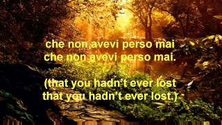 Andrea Bocelli  La Voce Del Silenzio English Translation [upl. by Man]