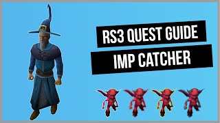 RS3 Imp Catcher Quest Guide  RuneScape 3 [upl. by Hwu]