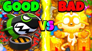 EPIC LATE GAME  Using Bomb Shooters Vs True Sun God Bloons TD Battles 2 [upl. by Falo]