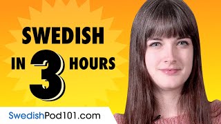 Learn Swedish in 3 Hours Basics of Swedish Speaking for Beginners [upl. by Waddington248]