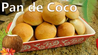 Pan De Coco  Coconut Bread [upl. by Neirb]