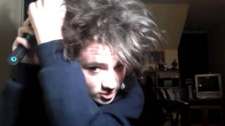 Big Backcombed tradgoth robert smith hair tutorial [upl. by Fassold]