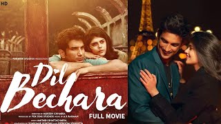 Dil Bechara Sushant Singh Rajput Full Movie 2020 I Sanjana Sanghi I AR Rahman I Promotional Event [upl. by Beilul]