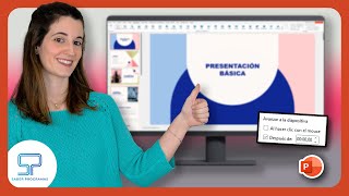 🟠 Cómo CAMBIAR la DURACIÓN de las diapositivas en Power Point  Ajustar TIEMPO ⌛ [upl. by Lebatsirhc670]