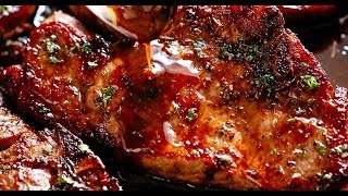 Honey Garlic Pork Chops [upl. by Nylirret]