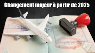 Changement majeur pour le contrôle aux frontières de lespace Schengen à partir de 2025 [upl. by Qidas929]