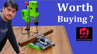 220v Cheapest Drill Press from Banggood 710 Watts  Review amp Test [upl. by Pat]