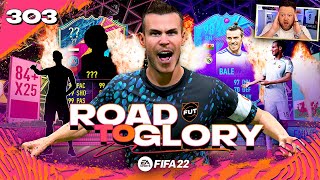 This INSANE 84 x25 PACK unlocked me 98 BALE FIFA 22 Road to Glory 303 [upl. by Doralynn434]