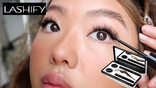 DIY Eyelash Extensions using LASHIFY  Tutorial and Haul 💸💸 [upl. by Eilrebma]