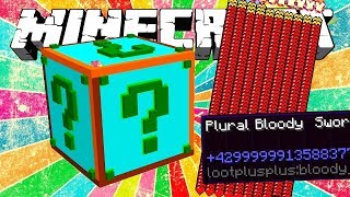 ¡EL LUCKY BLOCK MÁS CHETADO DE MINECRAFT 😱 NUEVO MINIJUEGO MINECRAFT [upl. by Oaoj989]