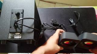 Budget Speakers  Logitech Z213 Unboxing and Sound Test [upl. by Santana]