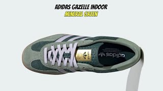 adidas Gazelle Indoor Mineral Green [upl. by Lajib]