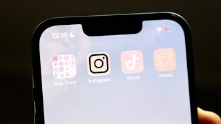 How To Change App Icons On iOS 15 [upl. by Lucais951]