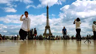 eLeMeNT  Cwalk West Coast by Mr Criminal  Tour Eiffel PARIS 2017 [upl. by Atalaya863]