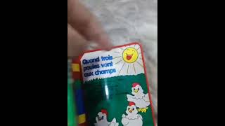 VTech Mon Livre Enchanté Nursery Rhymes Book French [upl. by Illehs859]