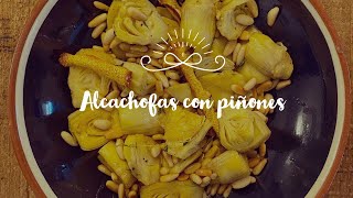 Alcachofas con piñones [upl. by Oniger]