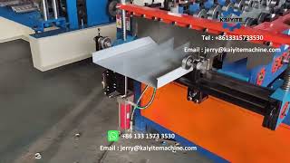 Portable standing seam roof panel roll forming machine  Snap lock metal roofing making machine [upl. by Oconnor493]