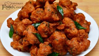 Crispy Gobi Pakoda Recipe Gobi Pakora Cauliflower Pakoda [upl. by Bibah932]