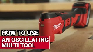 How To Use An Oscillating Multi Tool  Ace Hardware [upl. by Fablan]